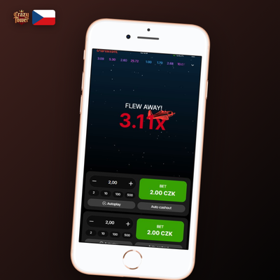 Ikona automatické sázky auto-bet pro Aviator hru v Crazytower Casino
