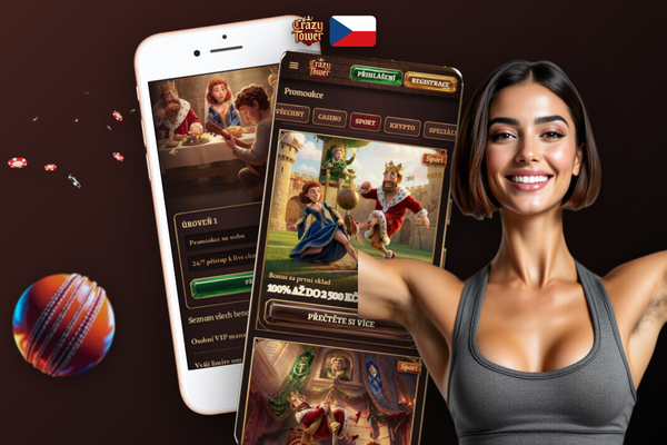 Sportovní akumulátor v Crazytower Casino — více výběrů znamená vyšší navýšení výhry