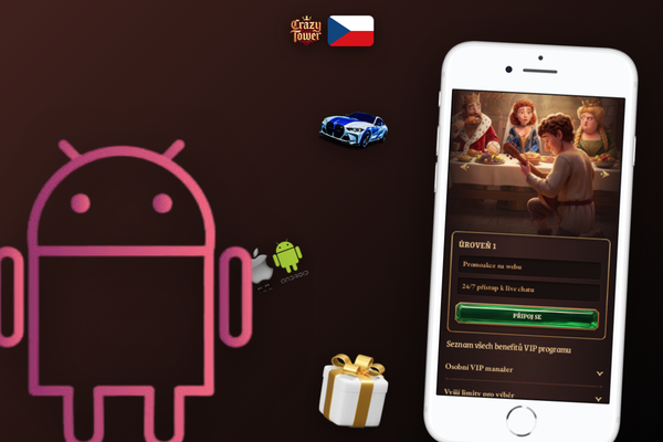 Živý chat zákaznické podpory Crazytower Casino dostupný nepřetržitě 24 hodin denně